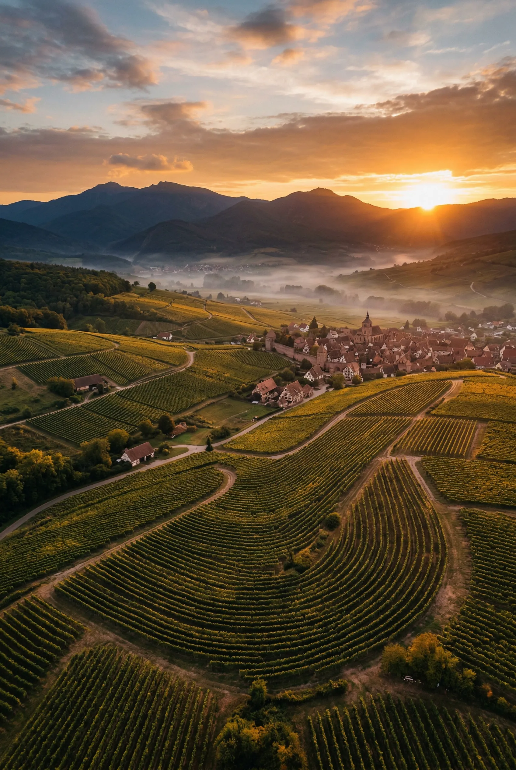 Monte Santa Odilia y vinedos
